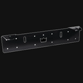 Extraljusfäste till 2st 225mm|9″
