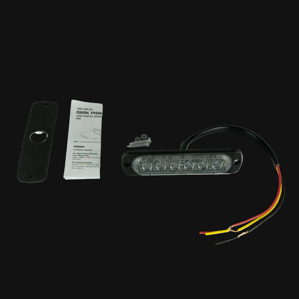 Optibeam Dark Phantom LM6 Blixtljus Orange