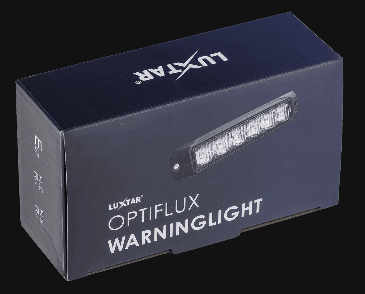 Luxtar OptiFlux | Warning Light | Amber 6 LED
