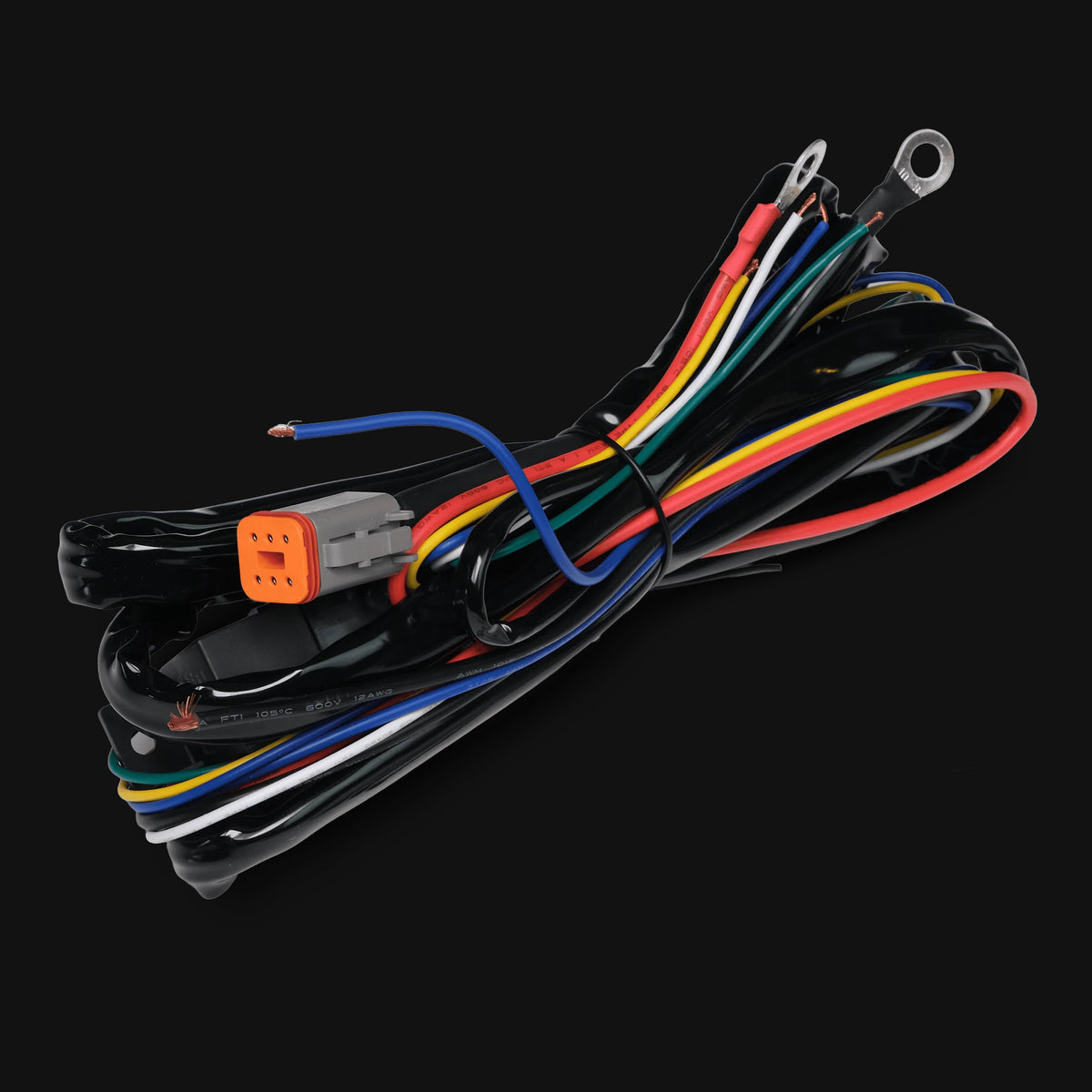 Luxtar Reläkabelsats DT-6 X1 | 12V | 80A Relä