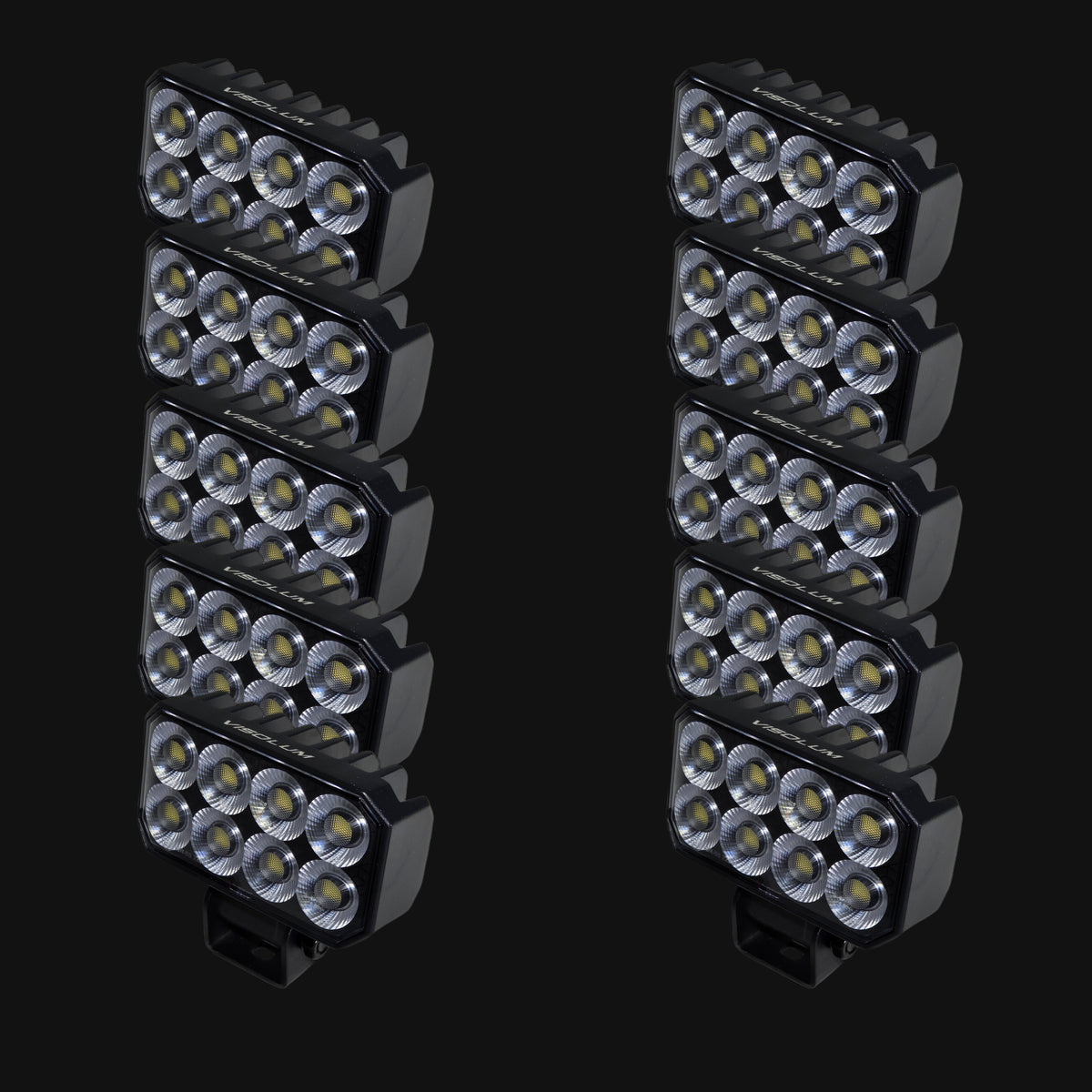 Visolum Tasker 4" Dual | Led-Arbetsbelysning 48w