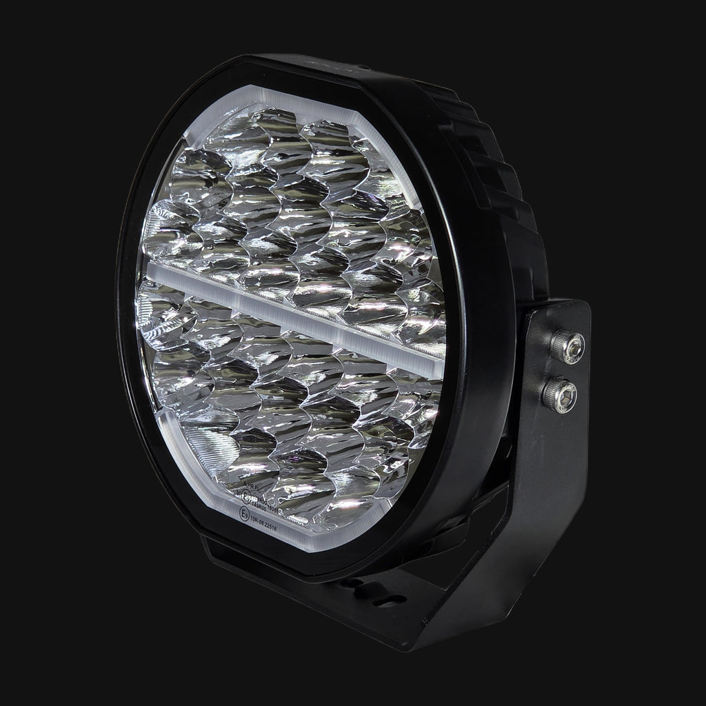 Visolum Vulcan 9" | Runda Led-Extraljus 150w