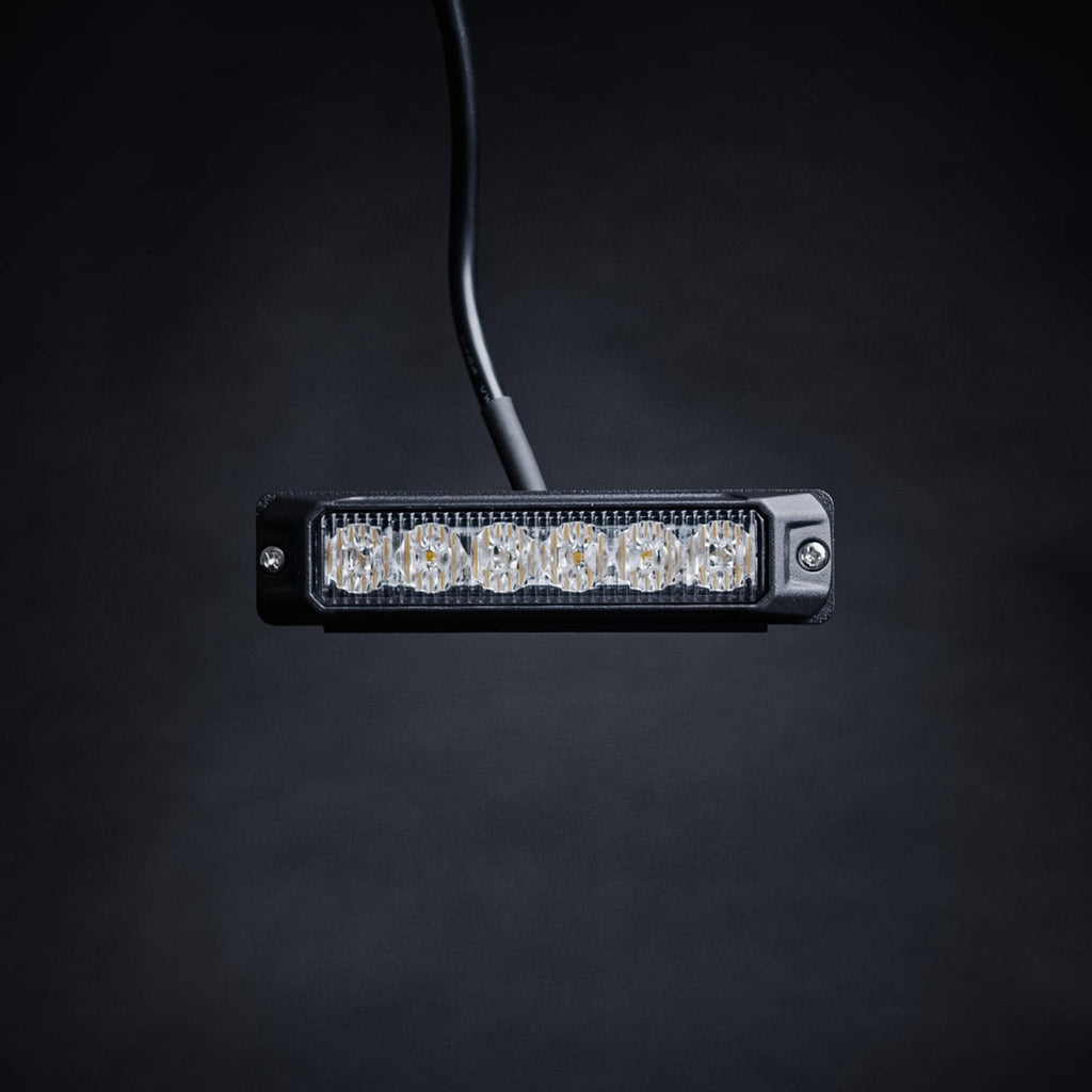 Luxtar OptiFlux | Warning Light | Amber 6 LED