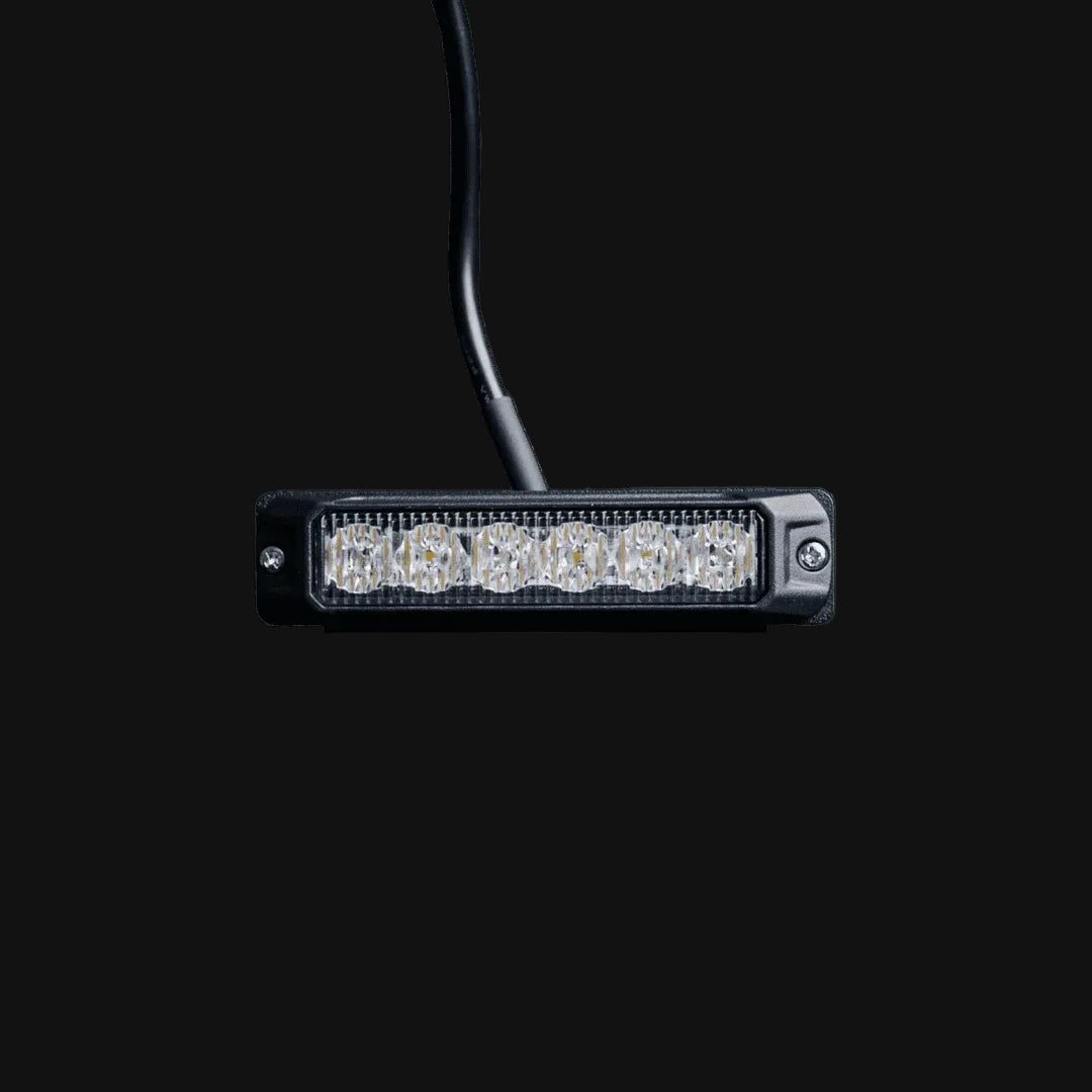 Luxtar OptiFlux | Warning Light | Amber 6 LED