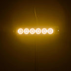 Luxtar OptiFlux | Warning Light | Amber 6 LED