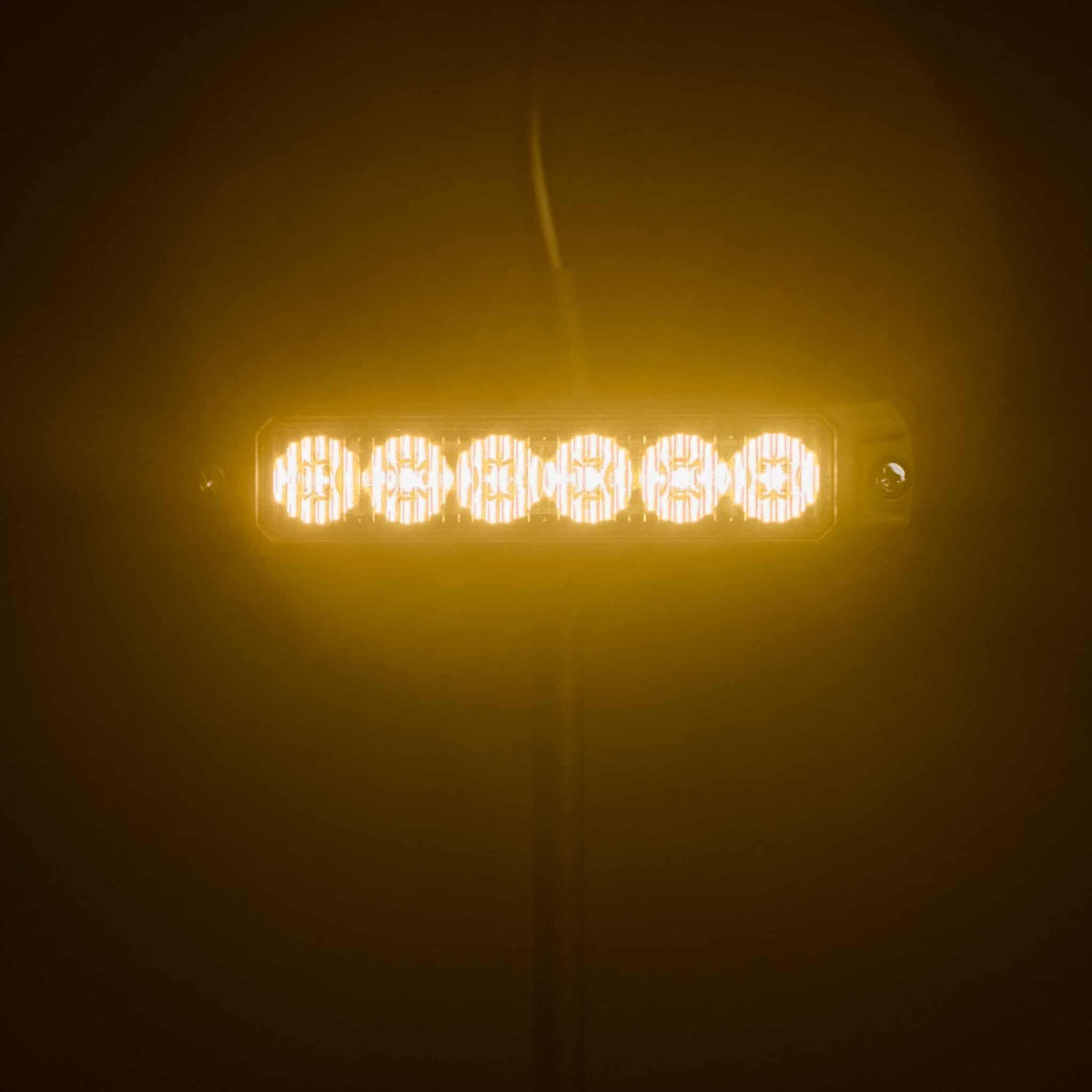 Luxtar OptiFlux | Warning Light | Amber 6 LED