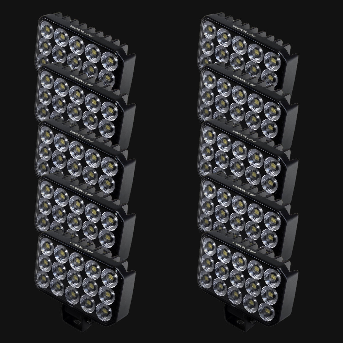 Visolum Tasker 6" Triple | Led-Arbetsbelysning 90w